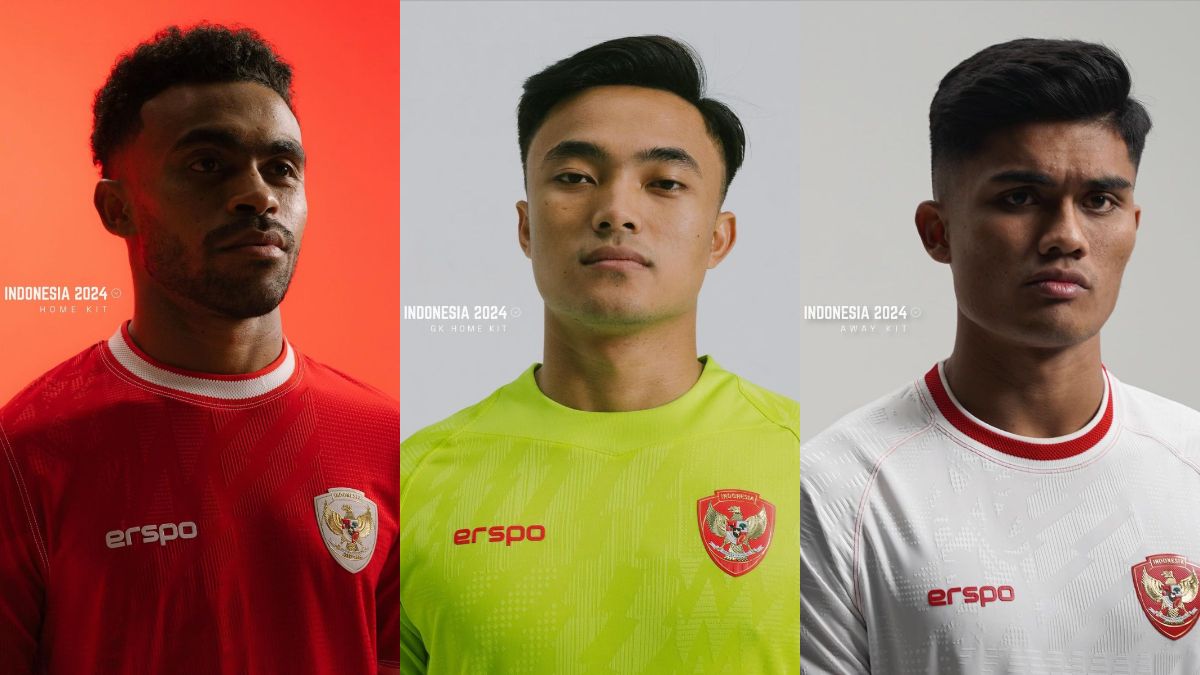 Ini Dia Jersey Terbaru Timnas Indonesia Kolaborasi Dengan Erspo, Desain ...