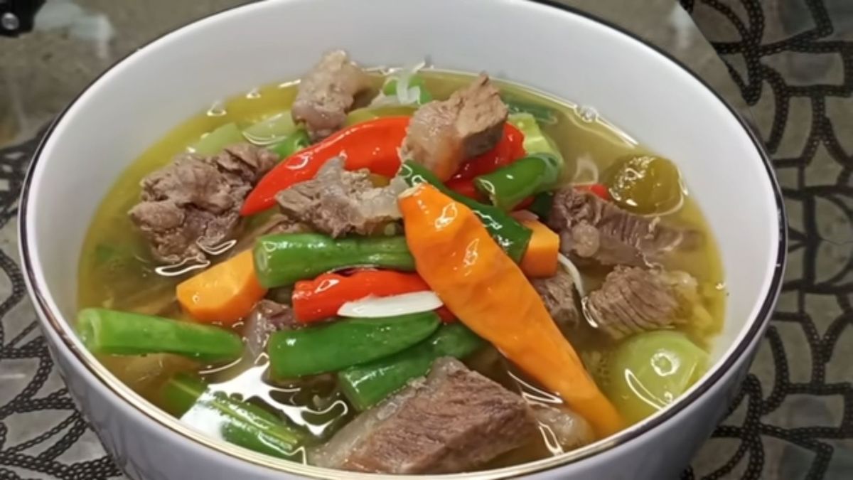 Ide Menu Praktis Idul Adha Resep Asem Asem Daging Sapi Berkuah