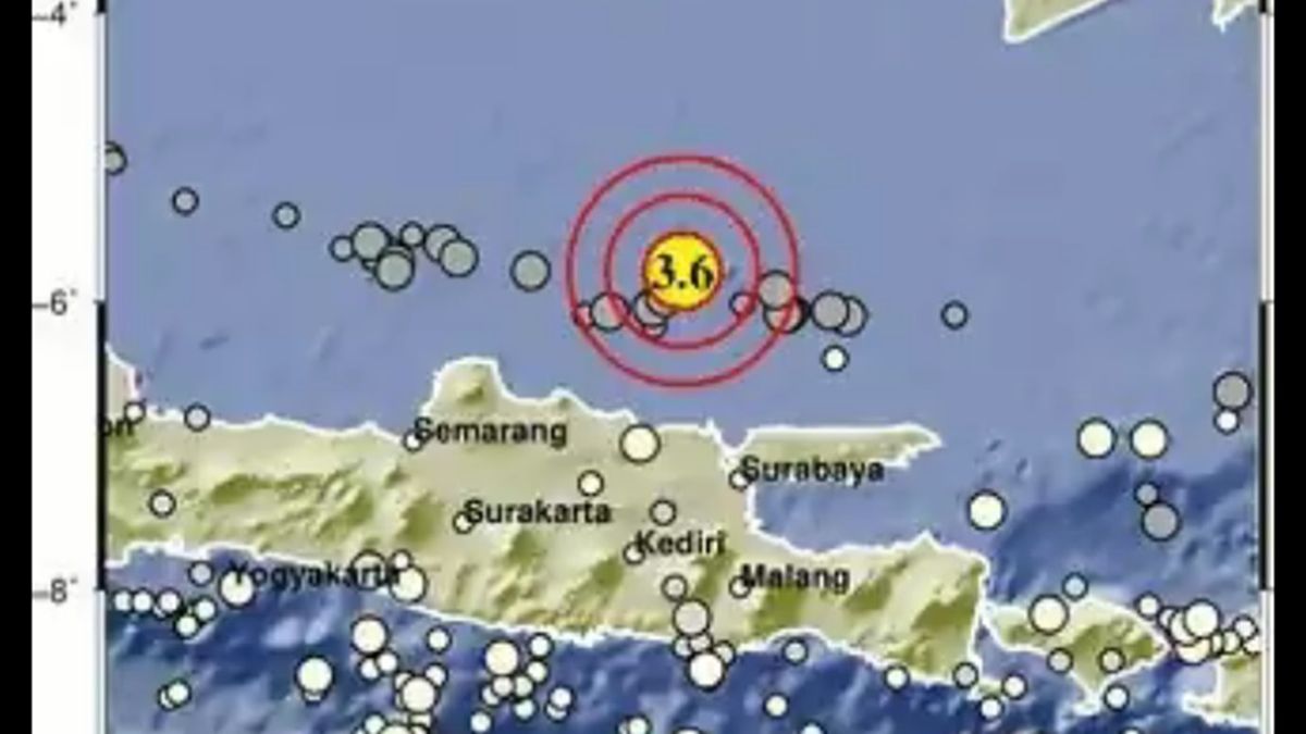 Tuban Gempa Lagi, Kekuatan Capai Magnitudo 3,6