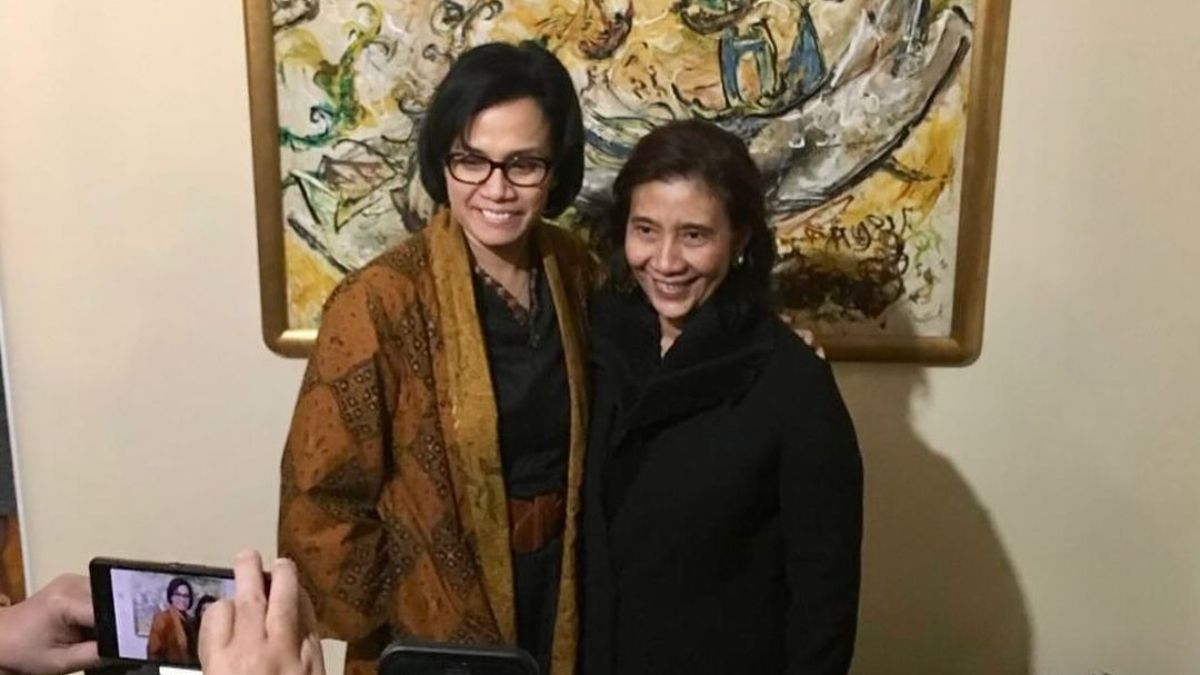 Sri Mulyani Kenang Momen Dibujuk Susi Pudjiastuti jadi Menkeu Lagi