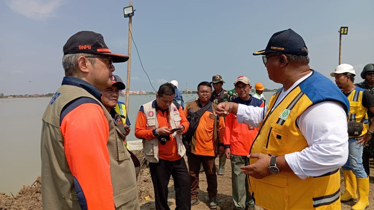 Perbaikan Tanggul Norowito Demak Dikebut Pasca Jebol, Genangan Banjir ...