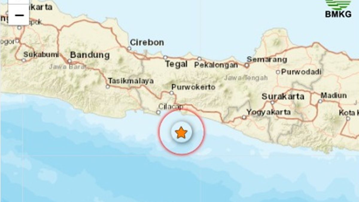 INFO GEMPA TERKINI! Kebumen Diguncang Gempa Bumi Magnitudo 2,4 Selasa ...