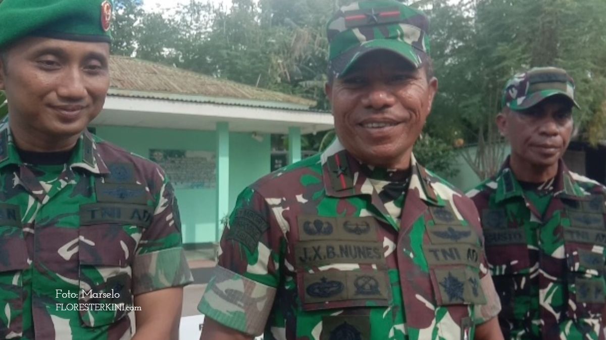 Kunker Perdana Ke Makodim Sikka, Danrem 161 Wirasakti Kupang Tinggalkan ...