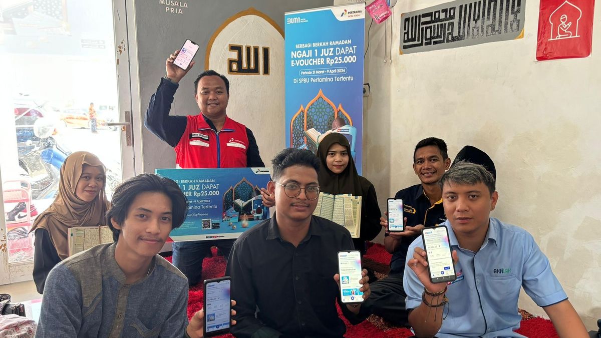 Mengaji Juz Dimushola Spbu Bisa Dapat E Voucher Bbm Gratis Dari Berkah Pertamina Papua