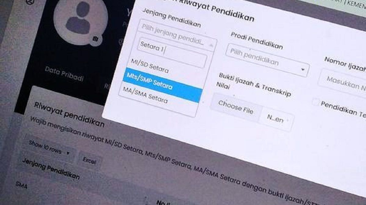 Panduan Mengisi Jabatan Pekerjaan di Pemutakhiran Data Mandiri (PDM