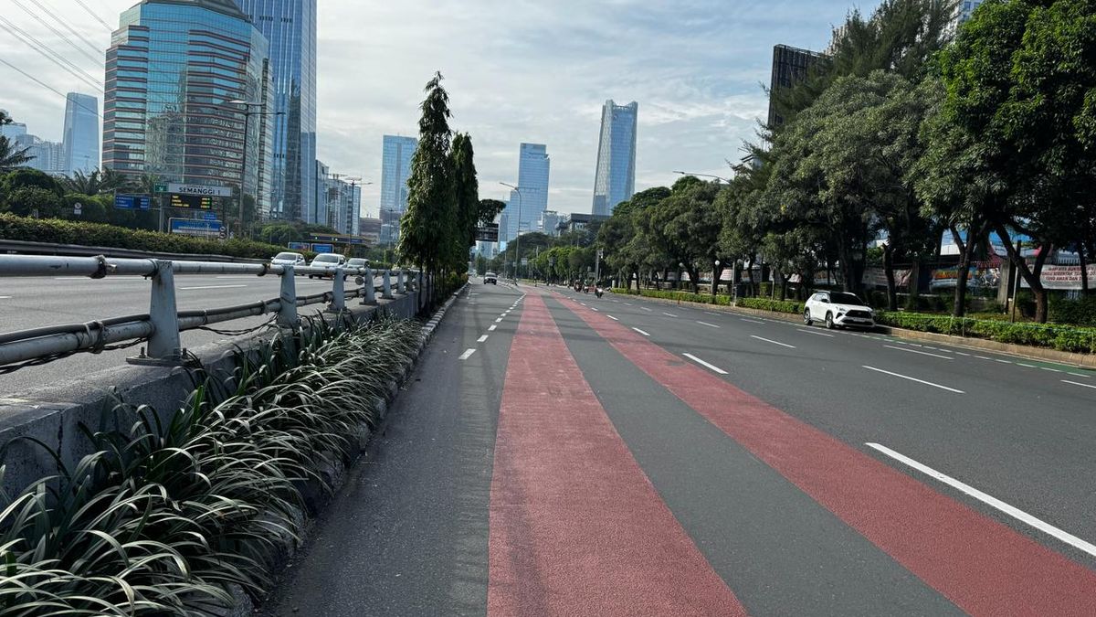 Kumpulan Foto Jakarta Sepi H-1 Lebaran, Tinggal Pemain Inti