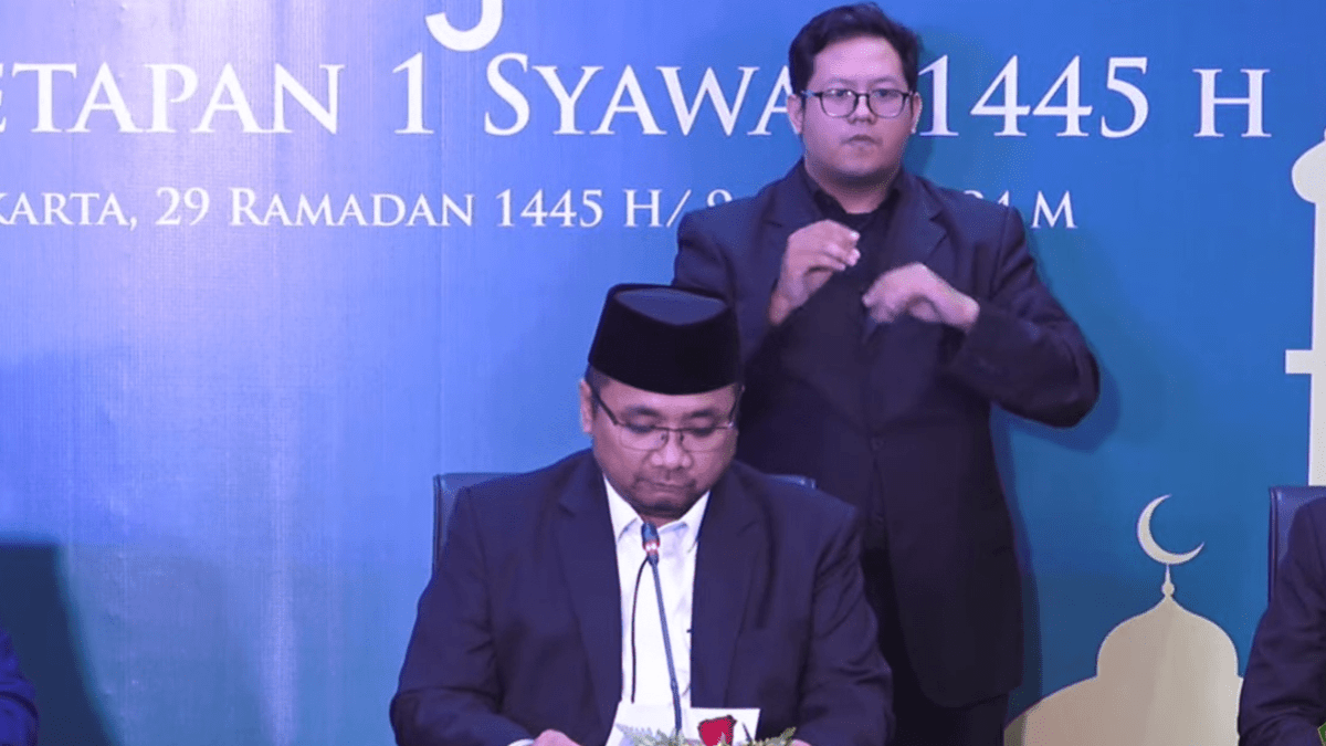 Hasil Sidang Isbat Penetapan Syawal H Lebaran Idulfitri Serempak Jatuh Pada Rabu