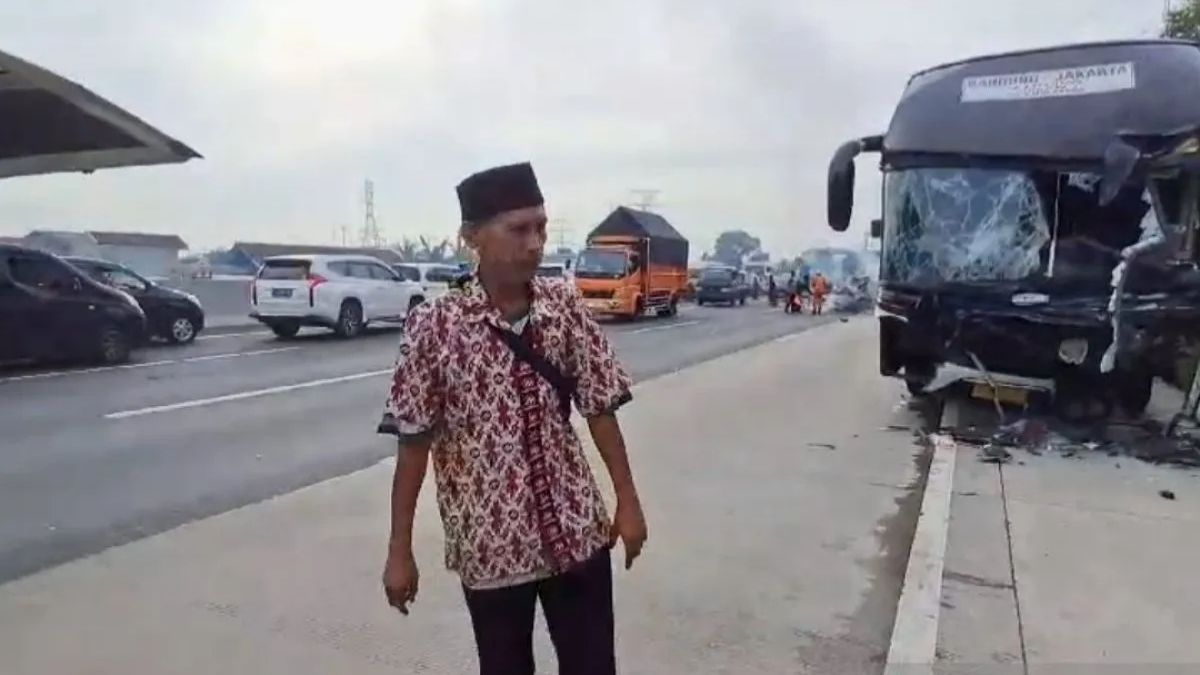 Begini Nasib Sopir Bus Primajasa yang Kecelakaan dengan Gran Max di KM 58 Tol Cikampek, Ditahan Polisi?