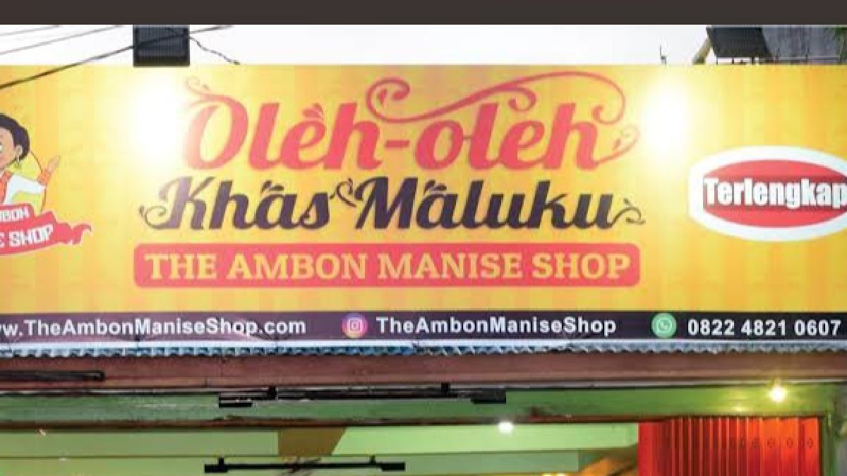 Toko Oleh-oleh Khas Ambon yang Memikat, Pesona The Ambon Manise Shop ...