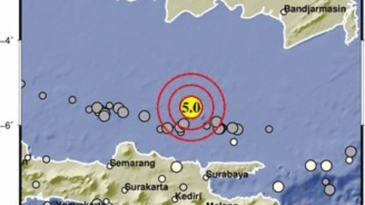 Gempa Hari Ini 17 April 2024 Guncang Tuban Jawa Timur Magnitudo M5 0