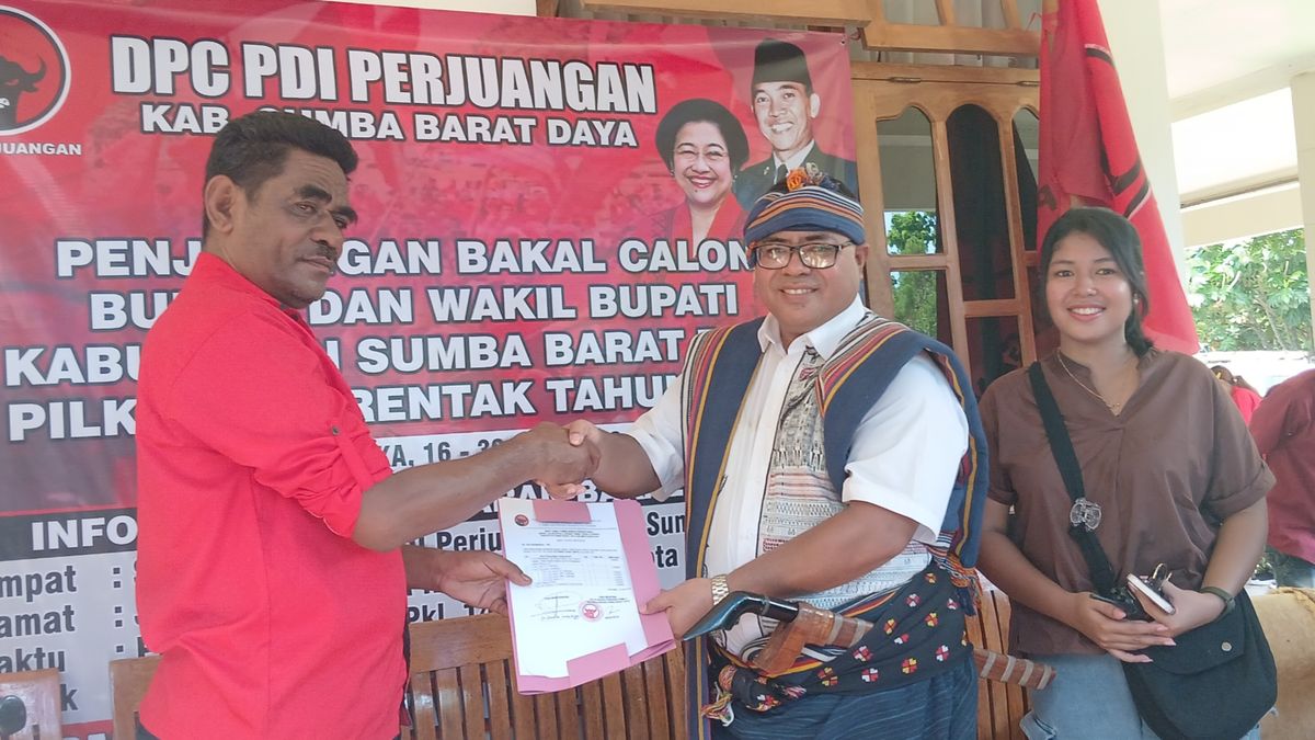 Maju sebagai Bakal Calon Sumba Barat Daya, Soleman Lende Dappa Resmi ...