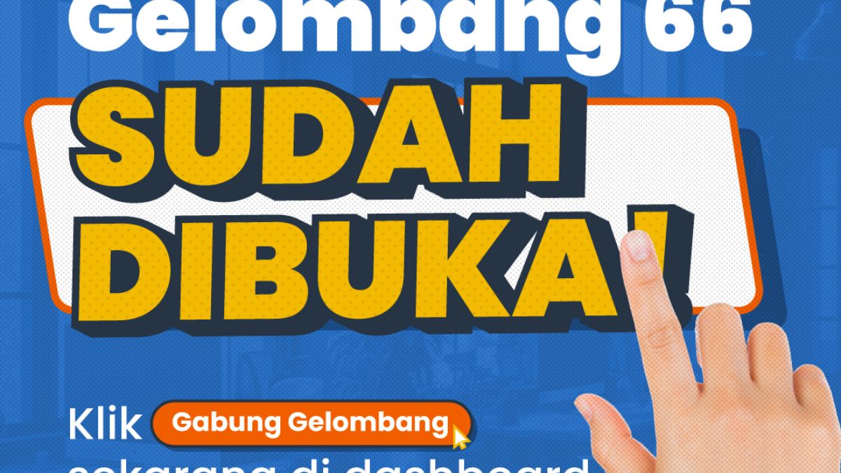 Cara Daftar Kartu Prakerja Gelombang 66, dan Dapatkan Saldo Gratis!
