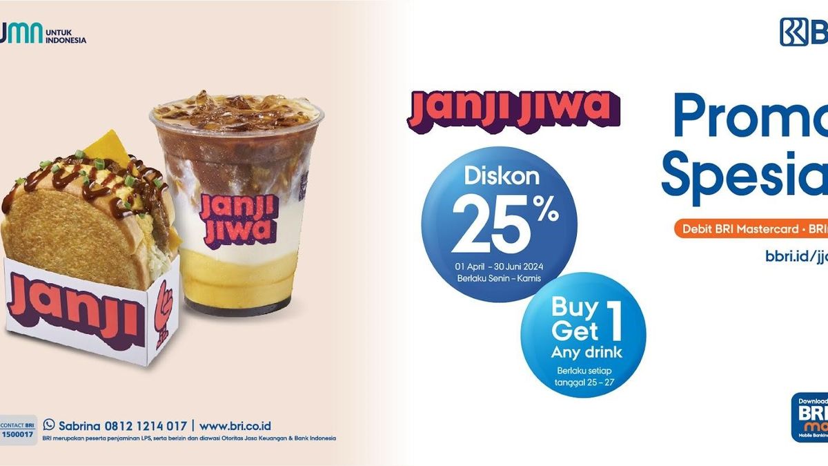 Janjian Hangout Bareng Bestie Pakai Promo BRI di Janji Jiwa 