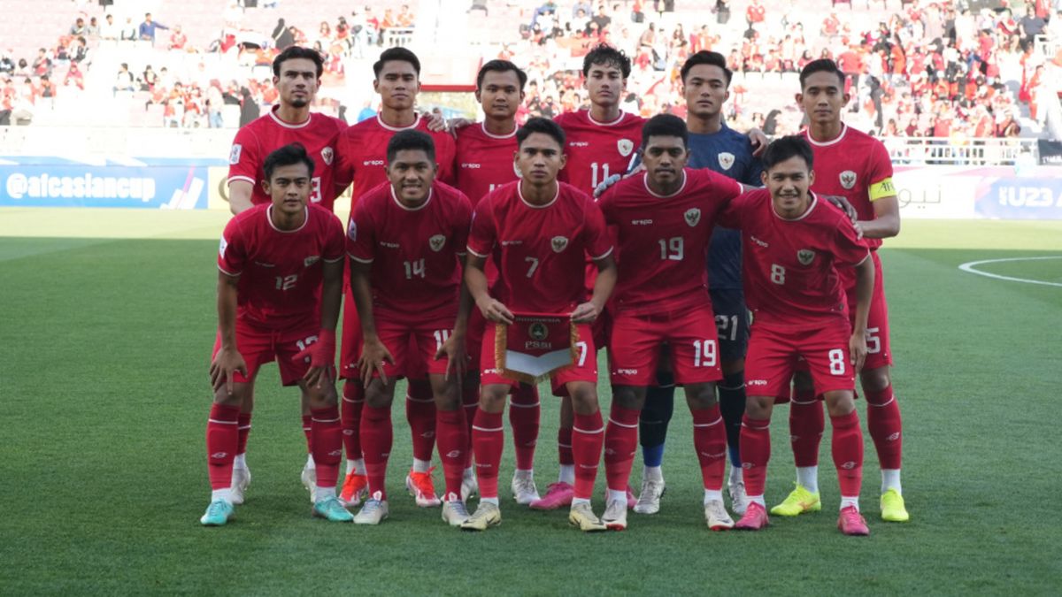 Full Time Hasil Akhir Indonesia vs Yordania U23, Timnas Garuda Menyala