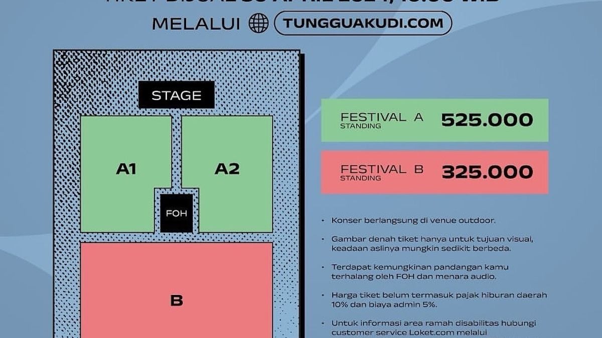 Harga Tiket Konser Sheila On 7 Di Medan, Penjualan Tiket Dibuka 29 ...