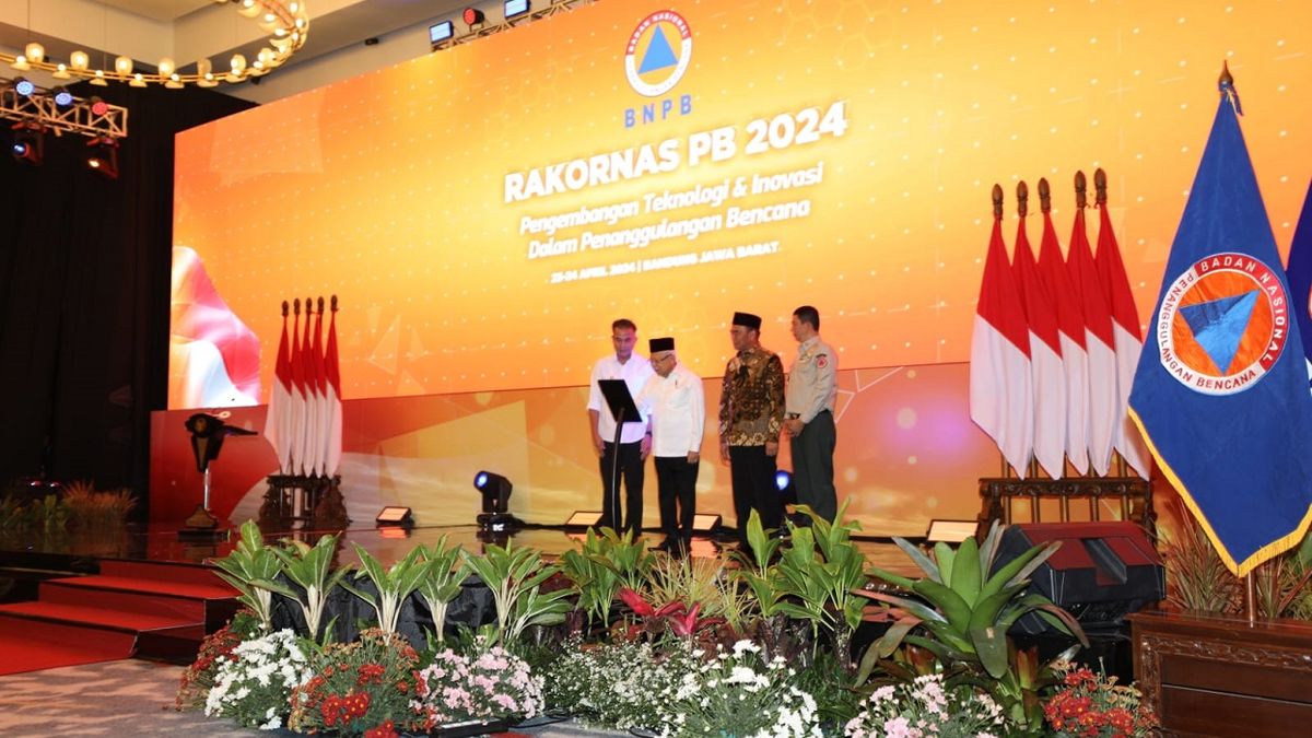 Rakornas Penanggulangan Bencana 2024, Berikut Lima Butir Arahan Wakil ...