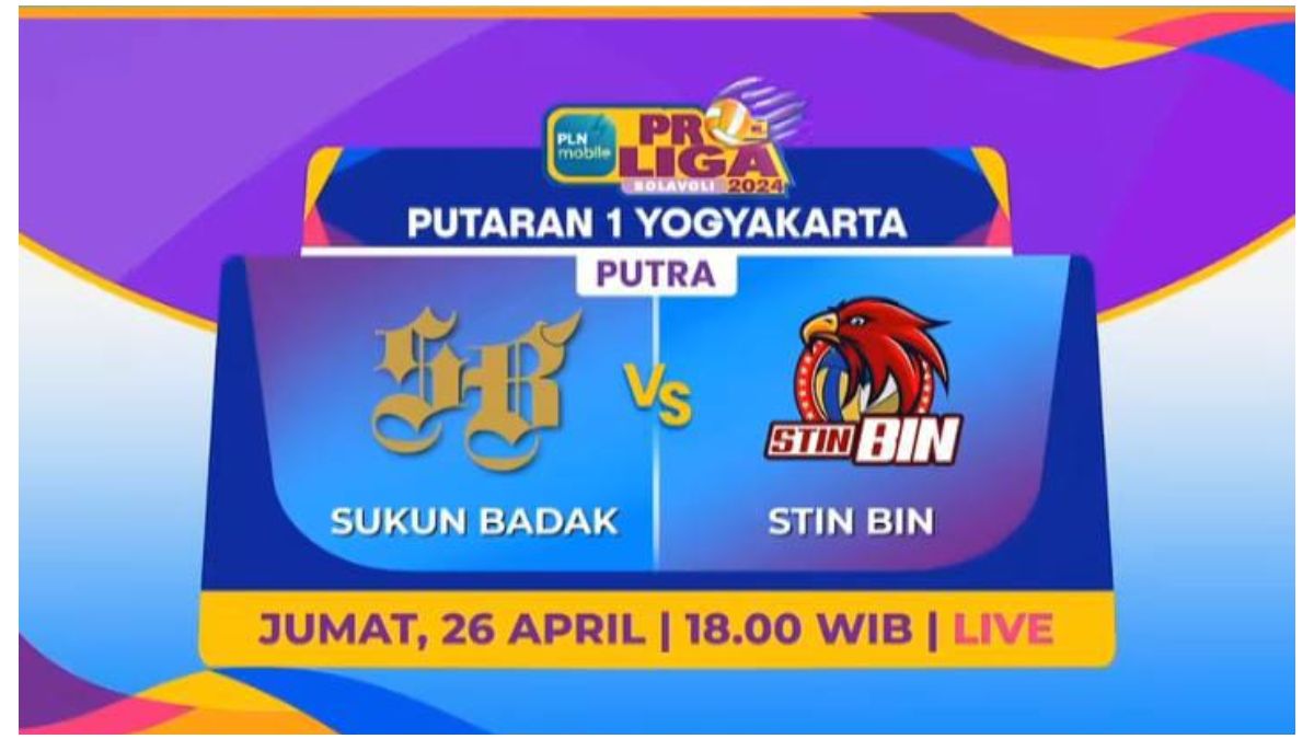 Adwal Acara MOJI TV Hari Ini Jumat 26 April 2024, Ada Voli Proliga 2024 ...