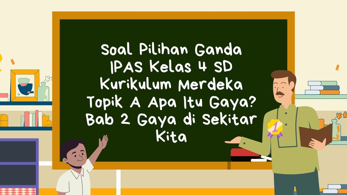 Soal Pilihan Ganda Ipas Kelas Sd Kurikulum Merdeka Topik A Apa Itu