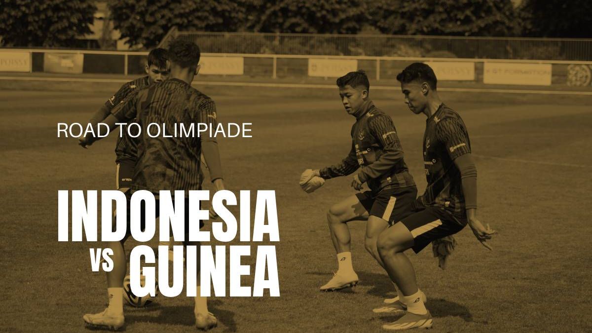 GRATIS! 4 Link Live Streaming Indonesia vs Guinea Play Off Olimpiade