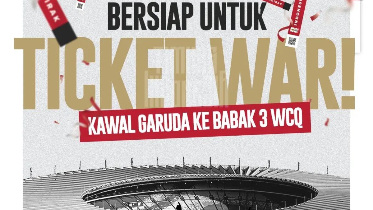 Harga Tiket Indonesia Lawan Irak Dan Filipina Dirilis Suporter