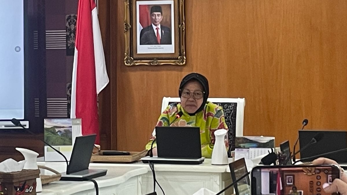Mensos Risma Bakal Pasang Peta Aliran Lahar Dingin Gunung Marapi, Terbuka Bisa Diakses Warga