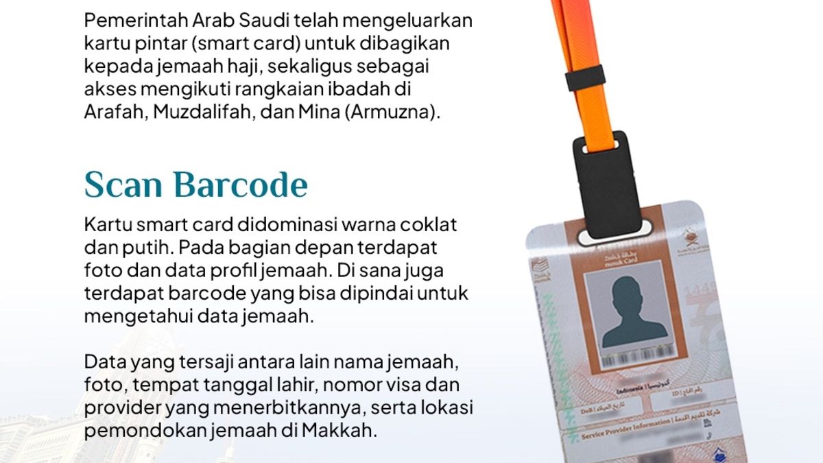 Smart Card Jemaah Jangan Sampai Hilang