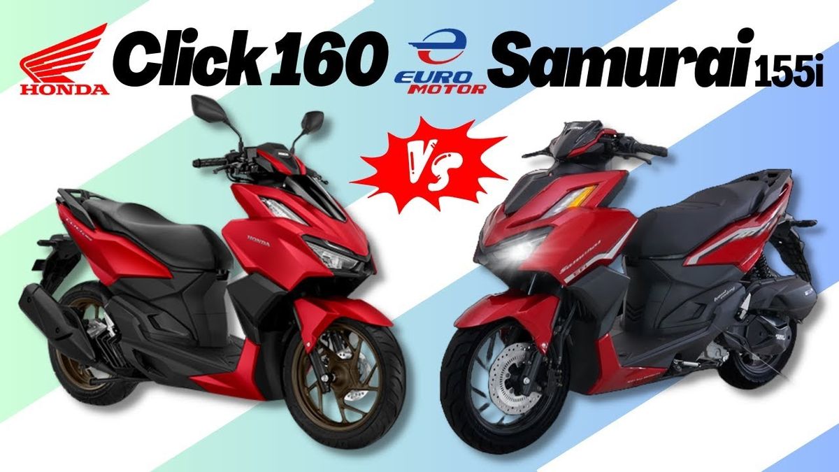 Pertarungan Motor Matic Kian Sengit: Vario 160 Vs Samurai 155, Mana ...