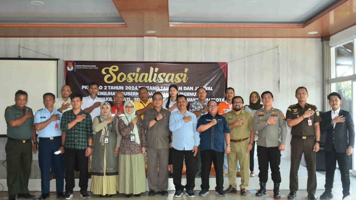 Soal Petahana Maju Di Pilkada 2024, KPU Belitung Timur: Aturan Cuti ...