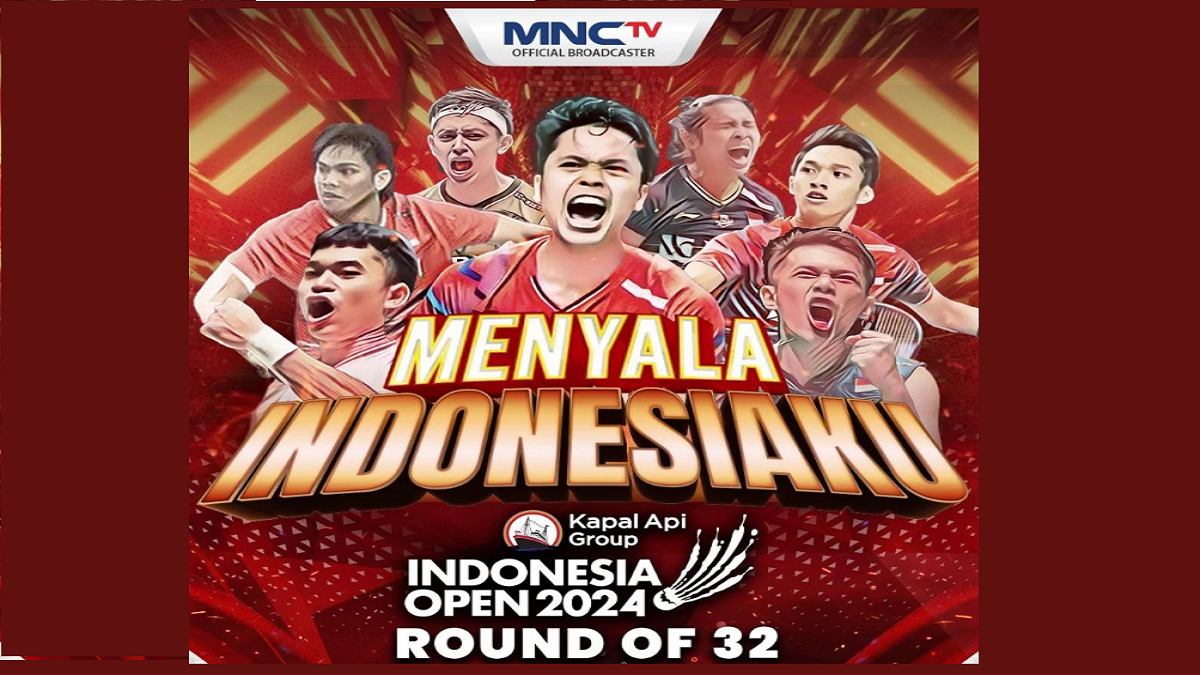 Jadwal Indonesia Open 2024 Hari Ini Di Mnctv Rabu 5 Juni 2024 Cek Jam