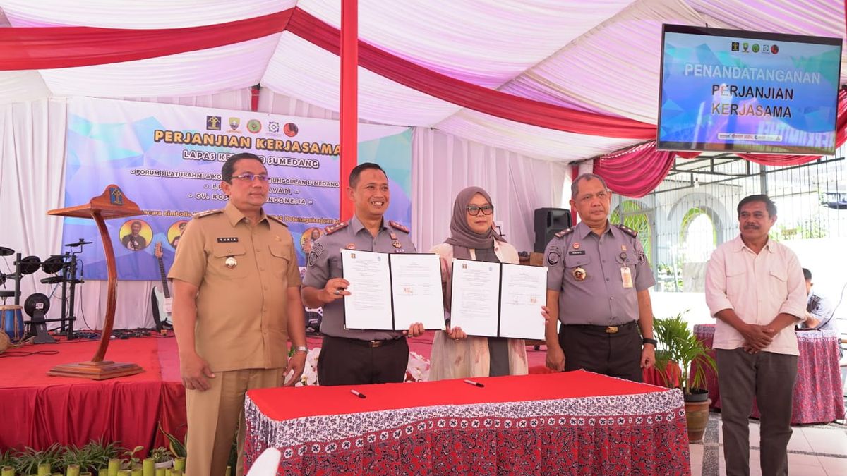 Warga Binaan Lapas Sumedang Bangun Kerjasama Dengan UMKM, Belajar ...