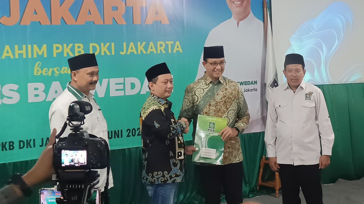 Anies Baswedan Terima Rekomendasi PKB Jakarta untuk Pilkada DKI: Mudah-mudahan Akan Ada yang Gabung