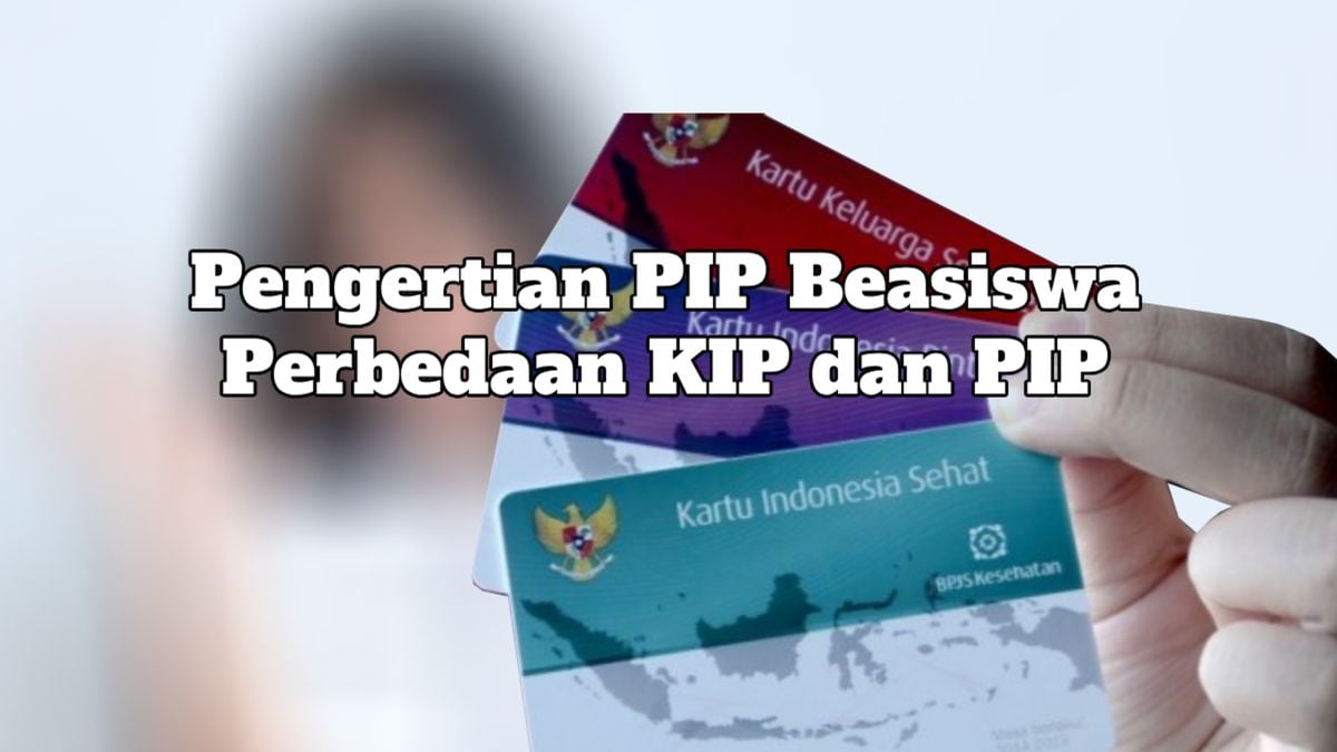 Sebelum Tahu Beasiswa PIP Adalah Apa, Simak Dulu Perbedaan Antara KIP ...