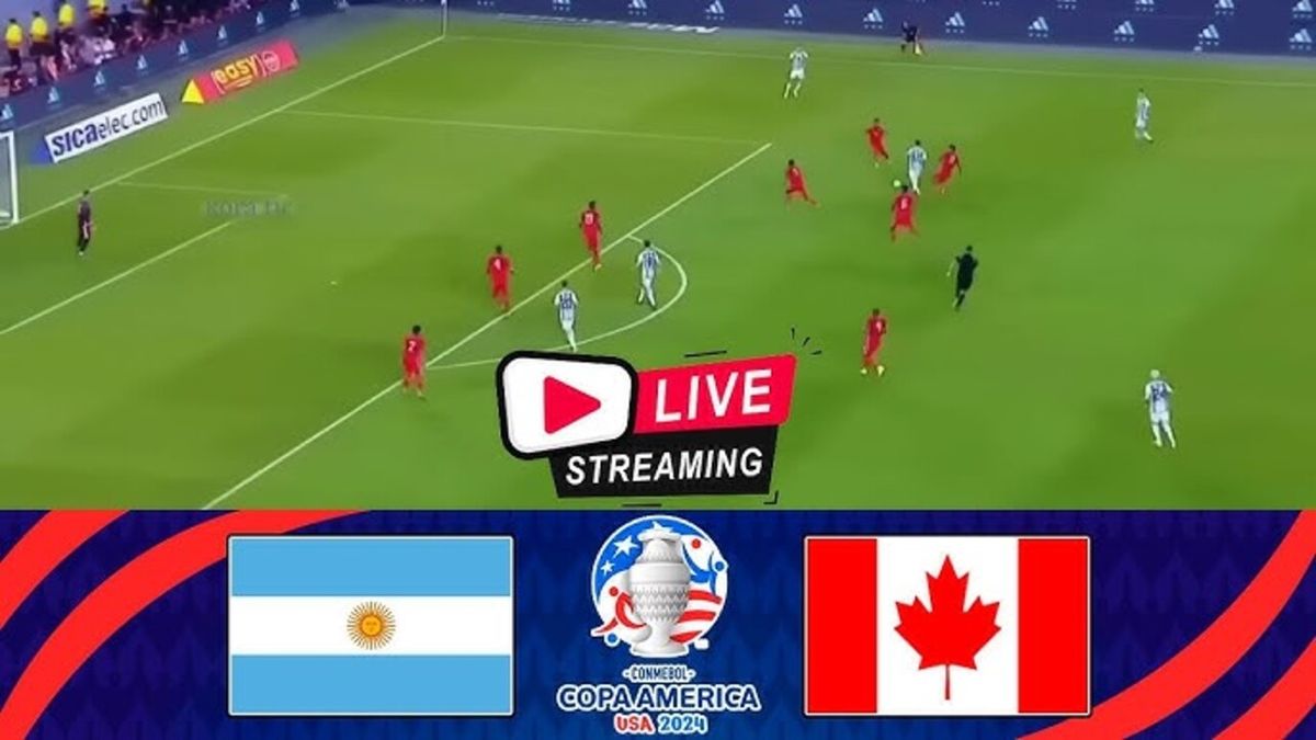 LINK Live Streaming Argentina vs Kanada, Gratis Nonton COPA America