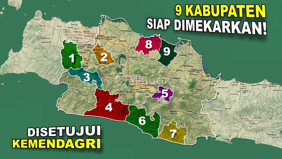 Sudah Disetujui Kemendagri: 9 Calon Daerah Persiapan Otonomi Baru Di ...