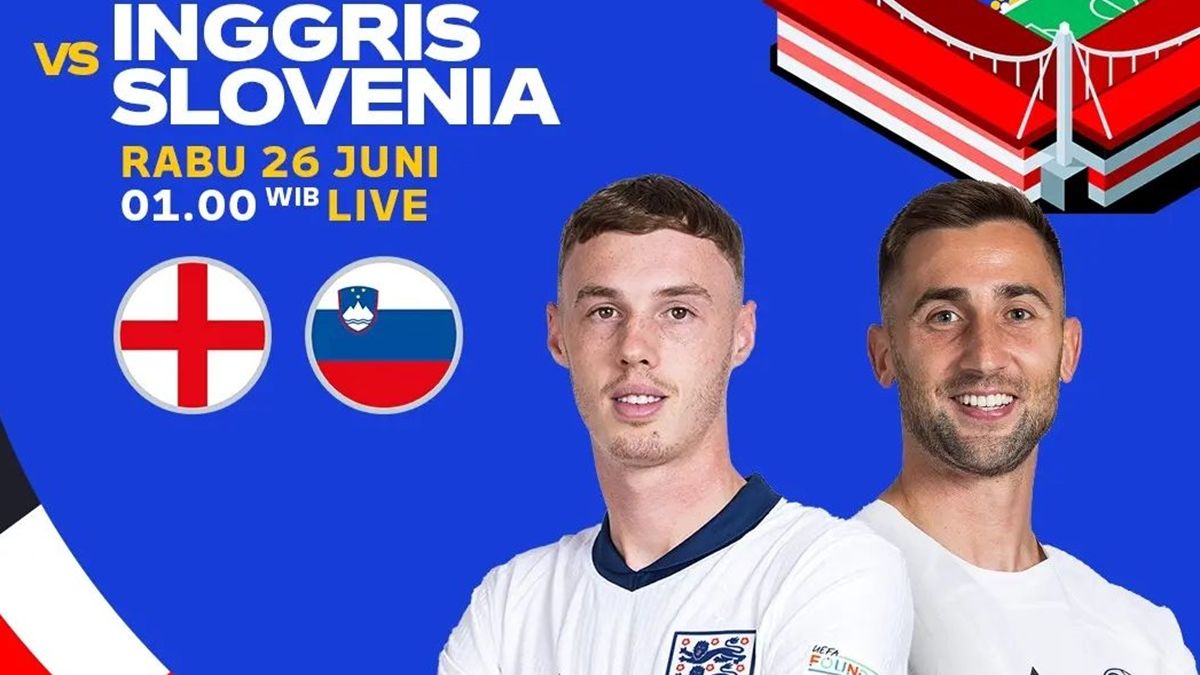 Live streaming inggris vs slovenia