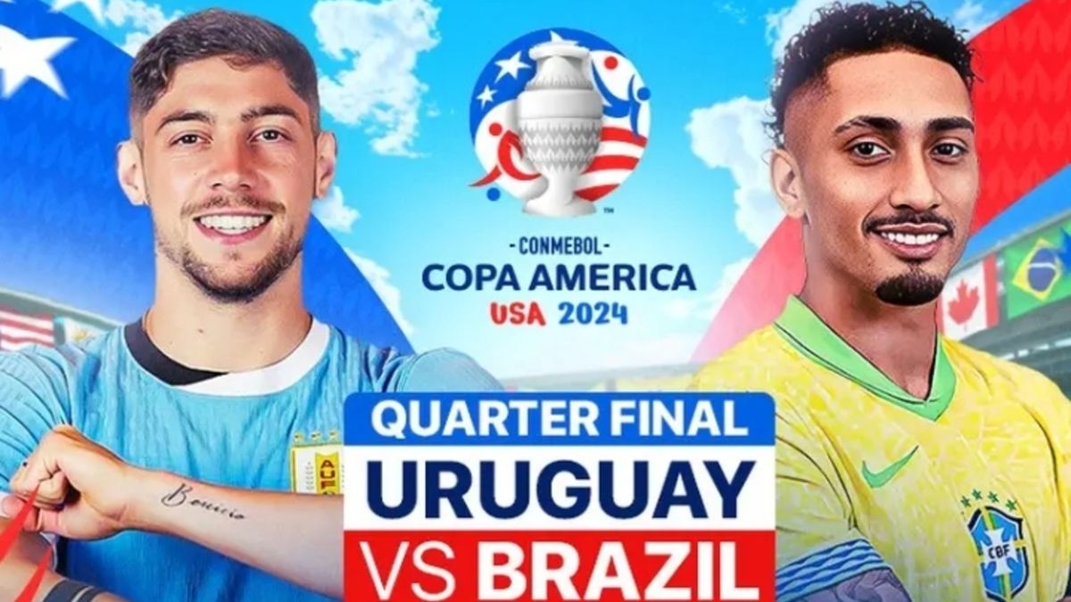 FULL TIME! Hasil Uruguay vs Brazil Minggu 7 Juli 2024 Hari Ini di Copa America 2024, Pantau