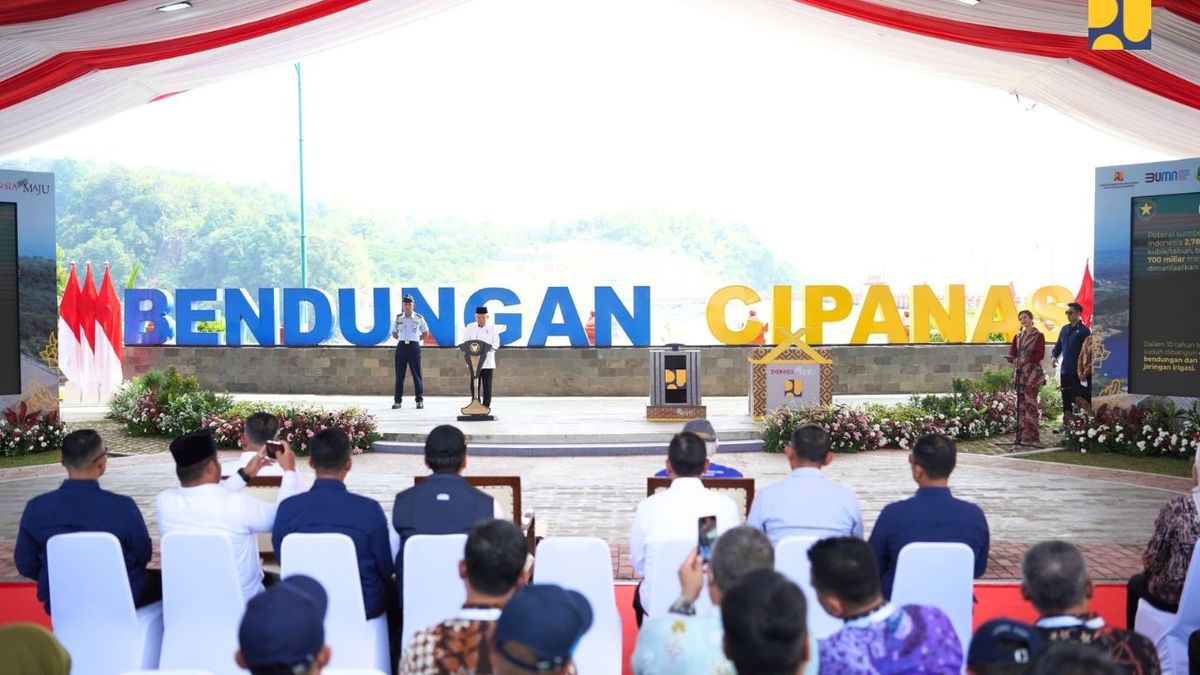 Wapres KH Ma’ruf Amin Resmikan Bendungan Cipanas di Jawa Barat, Bendungan ke-43 Tuntas dalam Kurun 2014-2024