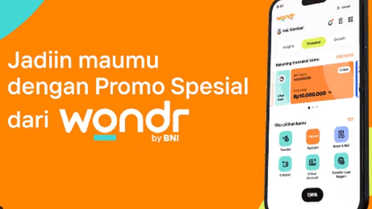 Tutorial Dapat Promo QRIS Wondr By BNI, Bisa Transaksi Pakai Aplikasi ...