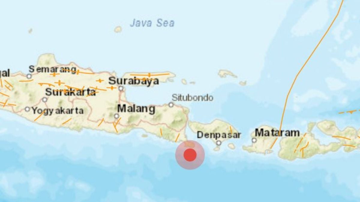 Gempa Magnitudo 4 Guncang Bali Pagi Ini