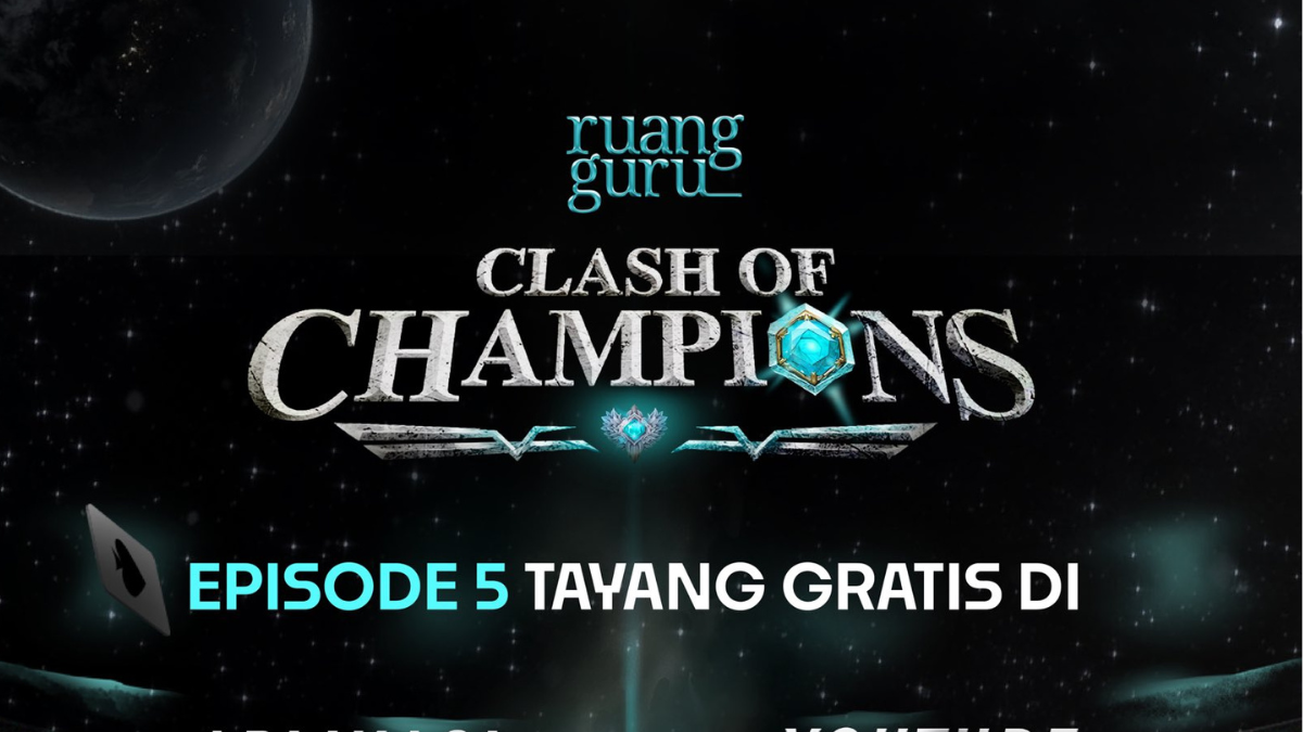 Clash of champions ruangguru adu cerdas mahasiswa se indonesia