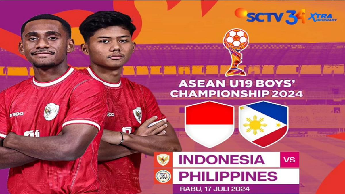 Jadwal Acara Sctv Hari Ini Rabu Juli Ada Timnas U Indonesia Vs Filipina Cek Jam Kick