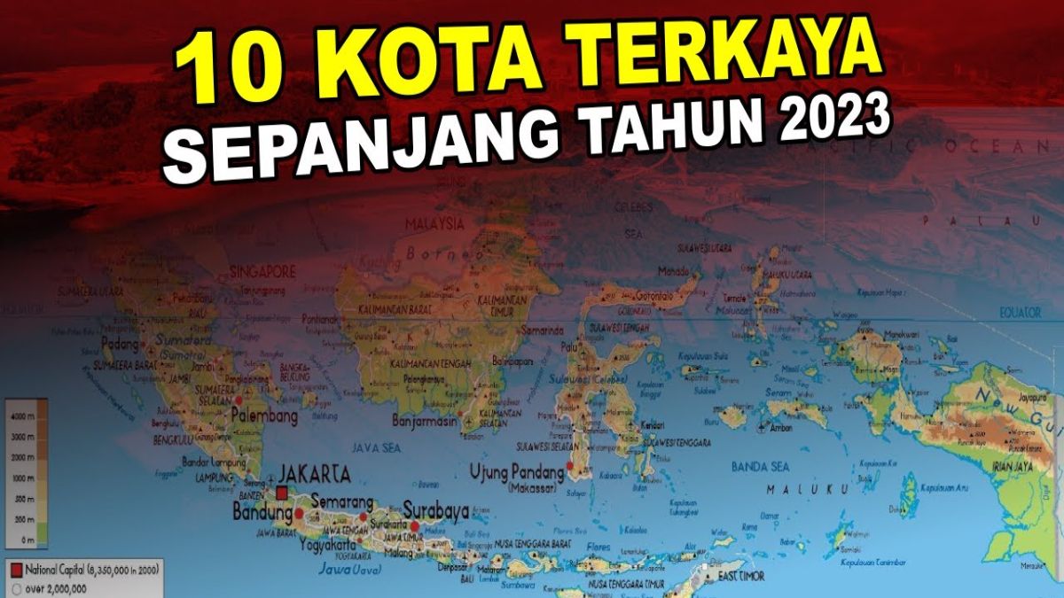 Coba Tebak! 10 Daerah Terkaya di Indonesia Berdasarkan PDRB Per Kapita ...