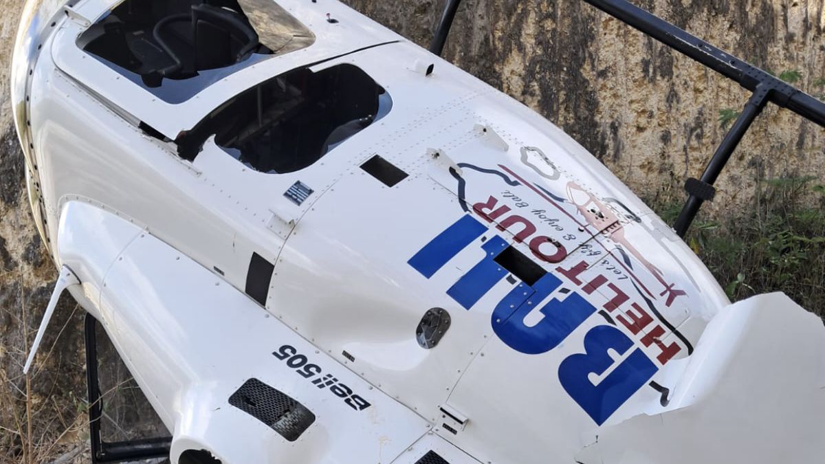 Helikopter Jatuh di Badung Bali, Benang Layangan Diduga Picu Kecelakaan