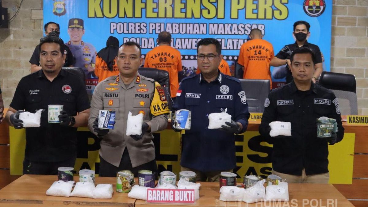 Pengungkapan 6,7 Kg Sabu Di Makassar: Polisi Bongkar Jaringan Narkoba ...