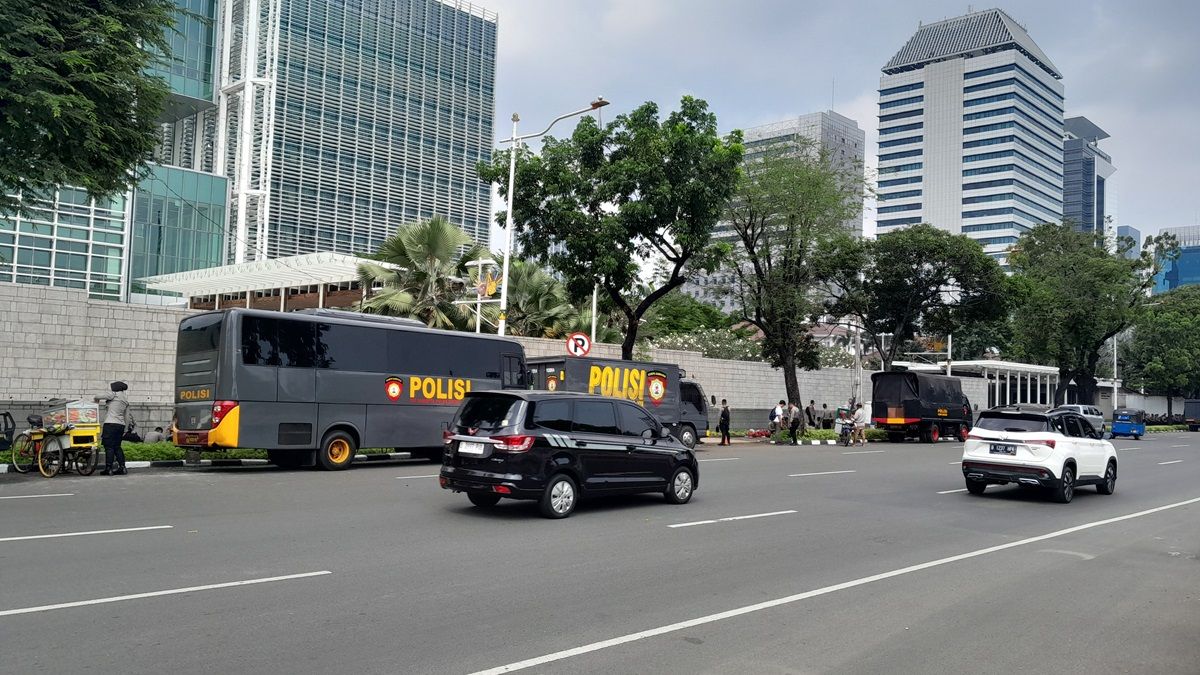 Jalan Medan Merdeka Selatan Jakarta Kembali Dibuka Setelah Ditutup karena Aksi Bela Palestina