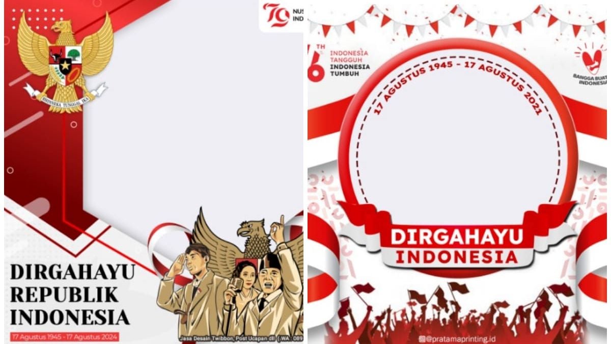 Merdeka Link Twibbon Hut Ri Ke Pada Agustus Tersedia Caption Ucapan Selamat Hari