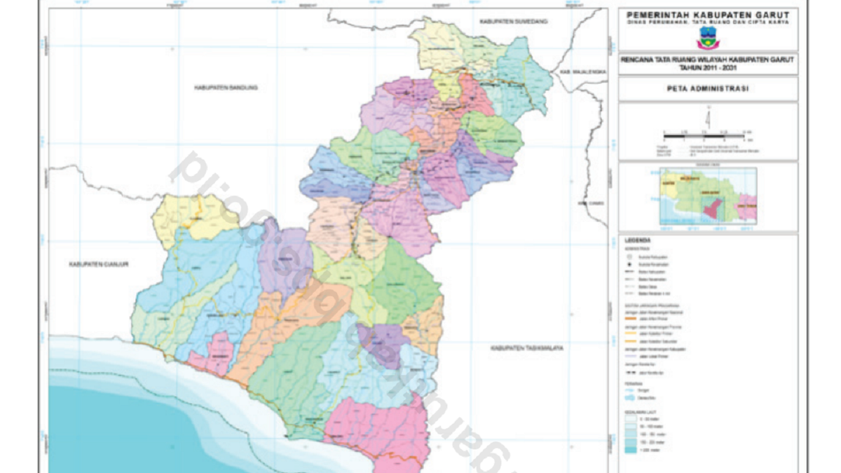 Pemekaran Wilayah Kabupaten Garut Selatan dan Utara segera Terwujud ...