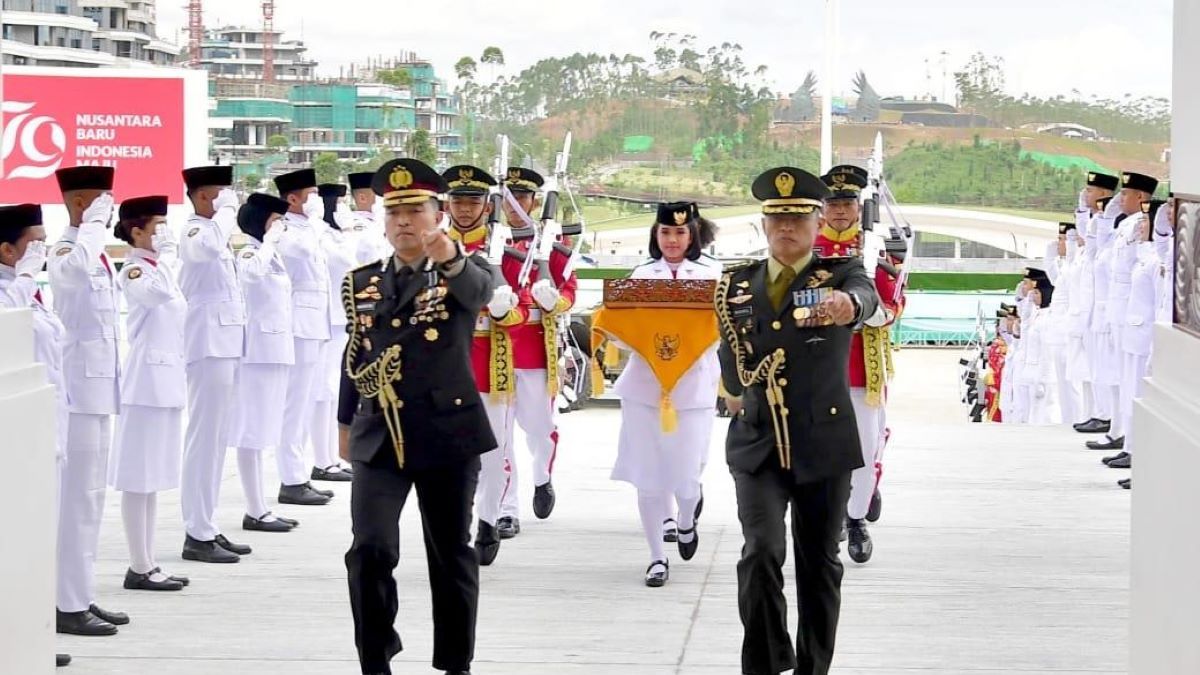 Upacara 17 Agustus 2025 di IKN dan Istana Merdeka Jakarta Waktu