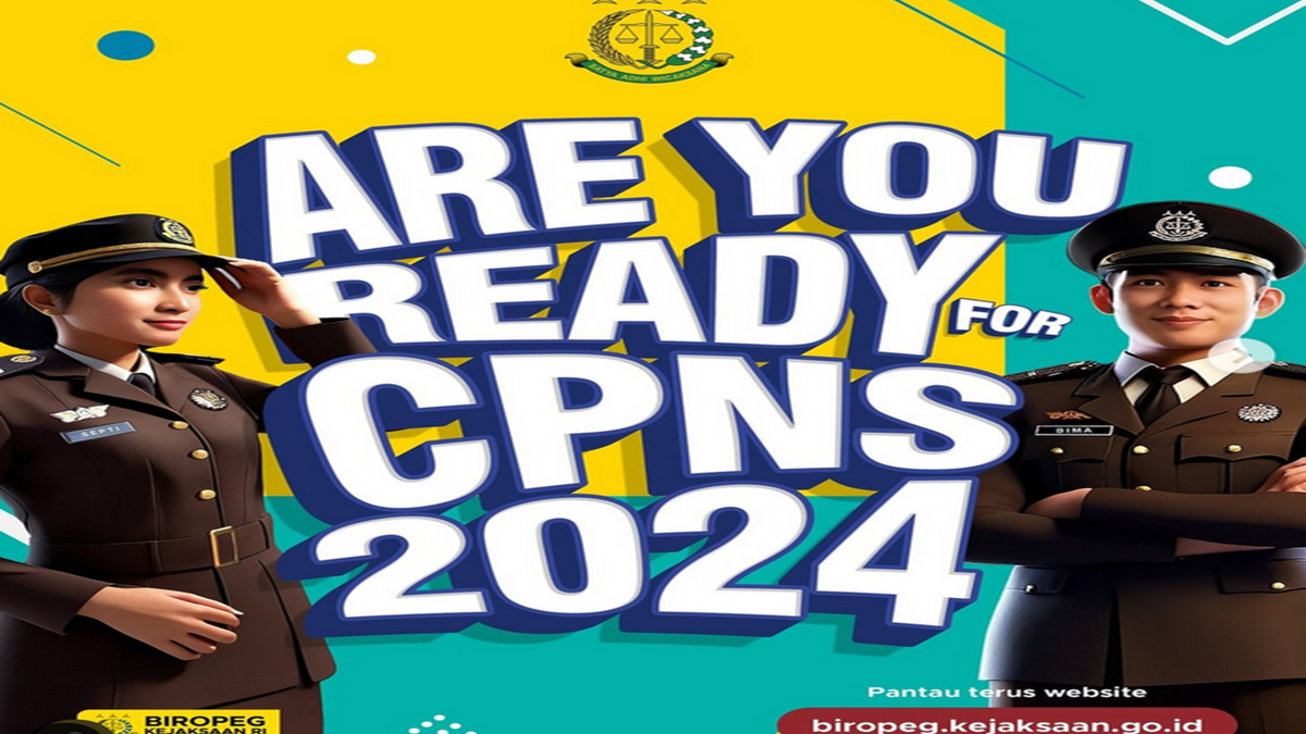 CEK Formasi CPNS Kejaksaan RI TA 2024 Simak Rincian Formasi CPNS Tenaga