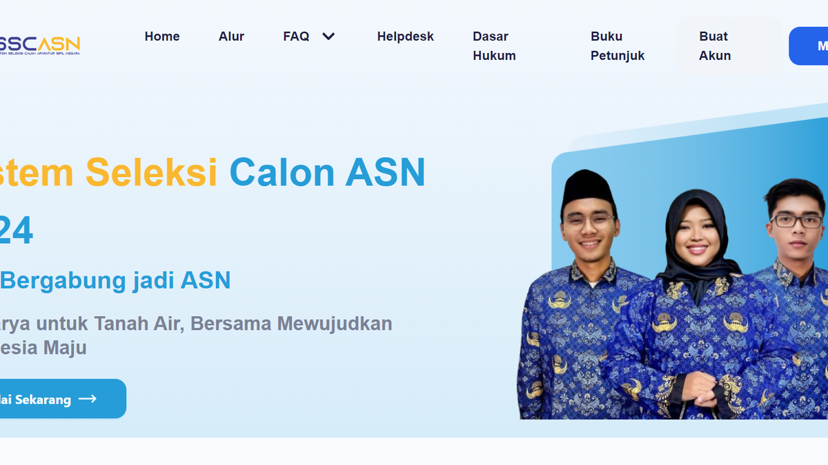 Alur Pendaftaran CPNS 2024 di Link sscasn.bkn.go.id dan Cara Cek